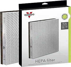 Vornado MD1-0022 Air Purifier Filter, 1 Count (Pack of 1), White