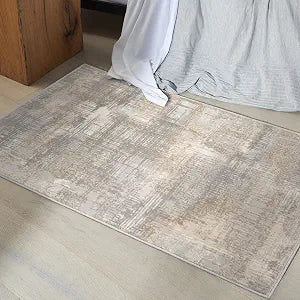 Calvin Klein CK950 Rush Grey Beige 2'2" x 3'9" Area Rug - Easy Clean, Non Shedding, Bed Room, Living Room, Dining Room, Kitchen (2' x 4')