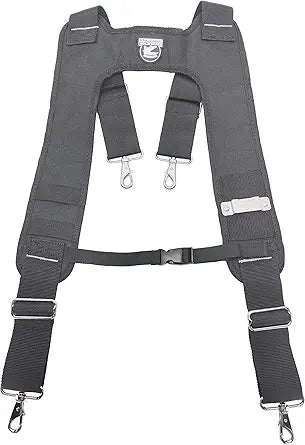 GATORBACK B616 Deluxe Suspender Harness w/Molded Air Channel Shoulder & Neck Padding, Chest Strap & Metal Spring Hooks