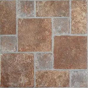 Nexus Self Adhesive 12-Inch Vinyl Floor Tiles, 20 Tiles, 12 x 12 in