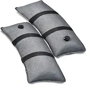 BaseMate Umbrella Base Weights 2-Pack | Outdoor Fillable Water Bags for Weight | Weatherproof Patio Furniture Weights | Arched Water Bags to Hold Down Umbrella Stand & Outdoor Furniture