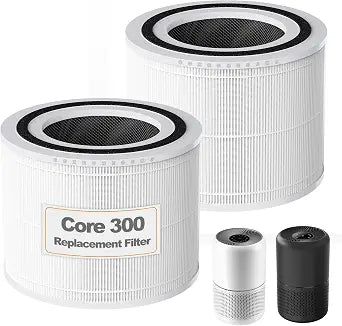 Core 300 Replacement Filter for LEVOIT 300-P 300S-P VortexAir Air Purifier
