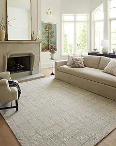 Loloi Chris Loves Julia Francis Silver/Sky 2'-0" x 5'-0" Accent Rug