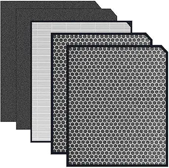 Replacement filter Compatible with Air Doctor AD3000/AD3500 Fits Both Model Air Purifier 1x Filter + 2 x Carbon Filters + 2 x Pre-filters