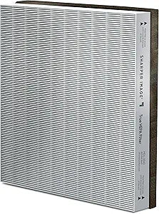Sharper Image MD1-0043 True HEPA Replacement Filter for PURIFY 3, Captures 99.97% of All Airborne Particles 0.3 Microns or Larger, Requires No Cleaning, Easy to Replace, Replace After 9,000 Hours