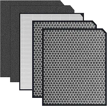 AD2k Filter For Air Purifier Compatible with AIRD CTOR 2000 Replacement Filter ∩╝1+2+2∩╝