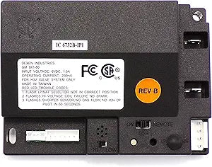 Dexen GM8K-1 IPI Control Module Γ H3V Valve System Γ Compatible with Heatilator, Heat N Glo, Quadra-Fire Fireplaces Γ Replaces 2166-347, 2166-307 Γ 5-Step Flame Modulation