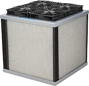 3Pro, Air purifer for house up to 3229ft2, CADR super large 430cfm, collapsible, can be packed into a 20 inch suitcase. UL and CARB certificated. (3Pro(with HEPA+Carbon filters))