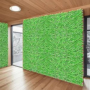 Patio Paradise 39"x156"-1Pc Faux Ivy Fence Privacy Screen Artificial Greenery Wall Backdrop,Fake Grass Wall Panels for Outside Apartment Balcony,Vine Leaf Decor for Outdoor Patio Chain Link