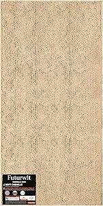 Dog Door Mat for Muddy Paws, 72" x 36" Absorbent Chenille Mud Mat for Dogs Large, Runner Dog Rugs, Trap Dirt Washable Non Slip Outdoor Indoor Entrance Rug, Beige