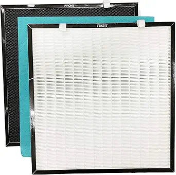 Nispira RFM80 Oran True HEPA/Activated Carbon/Preliminary Filter Set Compatible with Max RFM80 Air Purifier OVHM80. 1 Set