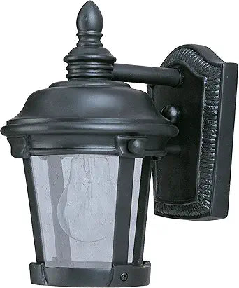 Maxim Lighting Dover Vx 1-Light Outdoor Wall Light | Bronze Finish | Mediterranean Outdoor Light Fixture | Ideal for Porches, Patios & Garages | Dimmable Wet Rated | 40096CDBZ