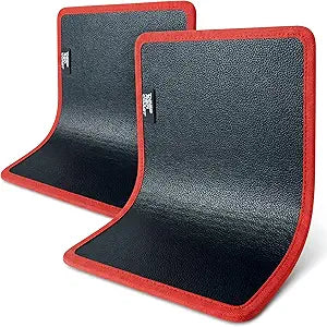 2 Pack Magnetic Tool Mat, 40 lbs Magnetic Tool Holder, 9.8"  12.9" Heavy Duty Flexible Non Slip Tool Organizer with PVC Protection for Garage, Workshop & Auto Repair, Red