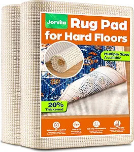 Jorvila Non-Slip Rug Pad Gripper 3x10 Ft