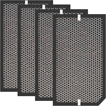AD5K/AD5.5K carbon filter Replacement For Air Purifier Compatible with AIR D CTOR AD5K/AD5.5K FIT BOTH MODELS Replacement Carbon Gas Trap VOC Filters ∩╝4 PACK