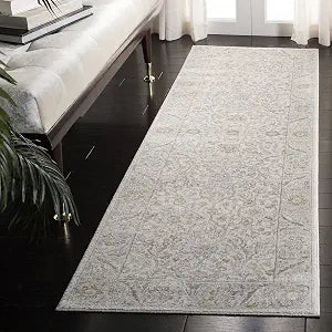 SAFAVIEH Isabella Collection Runner Rug - 2'2" x 7', Cream & Beige, Oriental Design, Non-Shedding & Easy Care, Ideal for High Traffic Areas in Living Room, Bedroom (ISA912A)