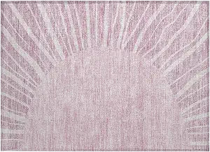 Addison Rugs Chantille ACN668 Blush 1'8" x 2'6" Indoor Outdoor Area Rug, Easy Clean, Machine Washable, Non Shedding, Bedroom, Entry, Living Room, Dining Room, Kitchen, Patio Rug