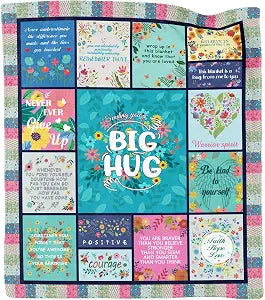 Get Well Gifts for Women, Inspirational Healing Blanket, Feel Better After Surgery Gifts, Soft Warm Hug Blanket Throw 60"x80"