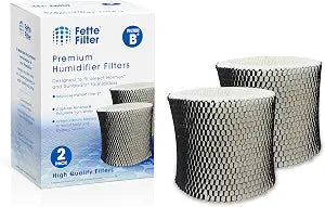 Fette Filter - 2 Pack HWF64 Humidifier Filter for Sunbeam Humidifier Filter B, SCM1746, Compatible with Holmes HM1730, HM1745, HM1746. HM-1645 HM-1730 HM-1745 HM-1750 HM-2200 & Bionaire BWF-64.