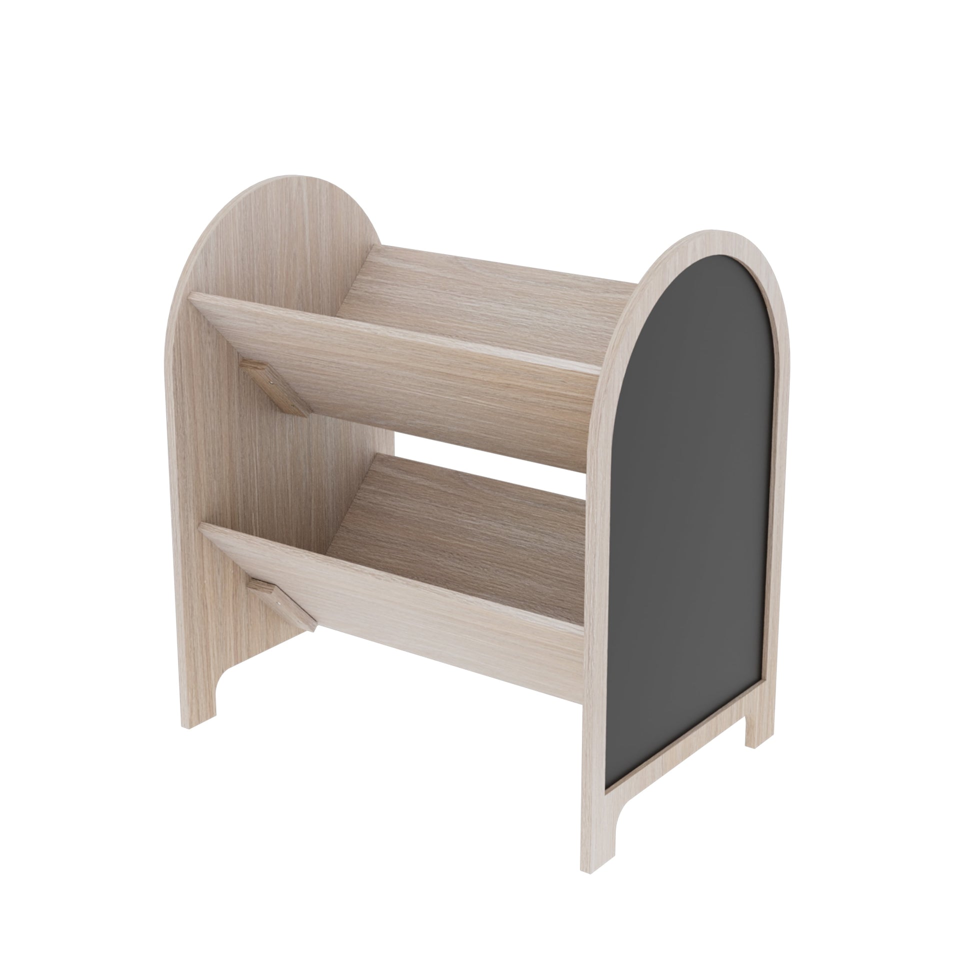 House of Happy Arched Storage Unit, Natural for Kids Classroom, Kids Playroom or Kids Bedroom