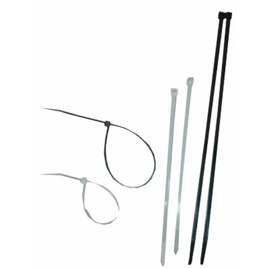 ATD Tools 20415 15" Black UV Stabilized Nylon Cable Ties, 100 Pc. ATD-20415