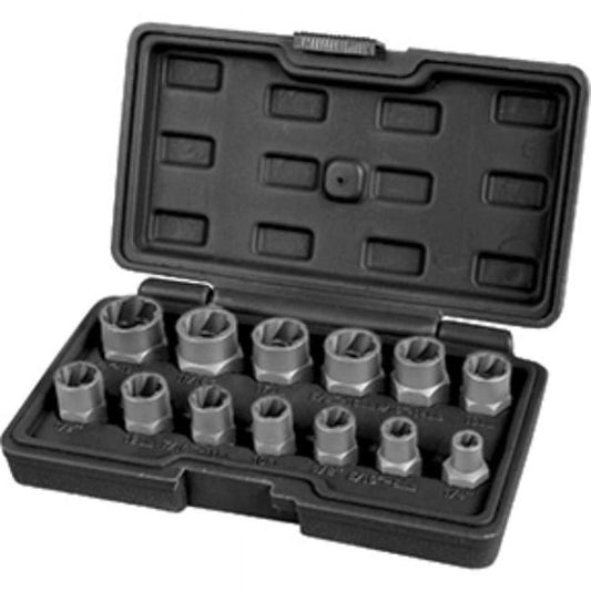 ATD Tools 513 13-Pc. 3/8 Drive Bolt Extractor Socket Set ATD-513