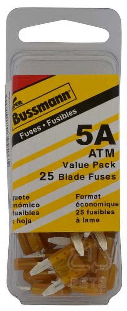 ATM 5 AMP FUSE - 25 PER CLAM