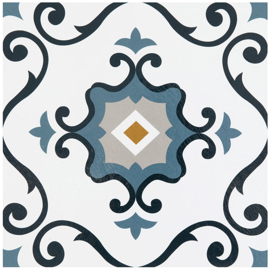 Achim Retro Self Adhesive Vinyl Floor Tile - 20 Tiles/20 Sq. ft., 12 x 12, Slate Flooring Materials
