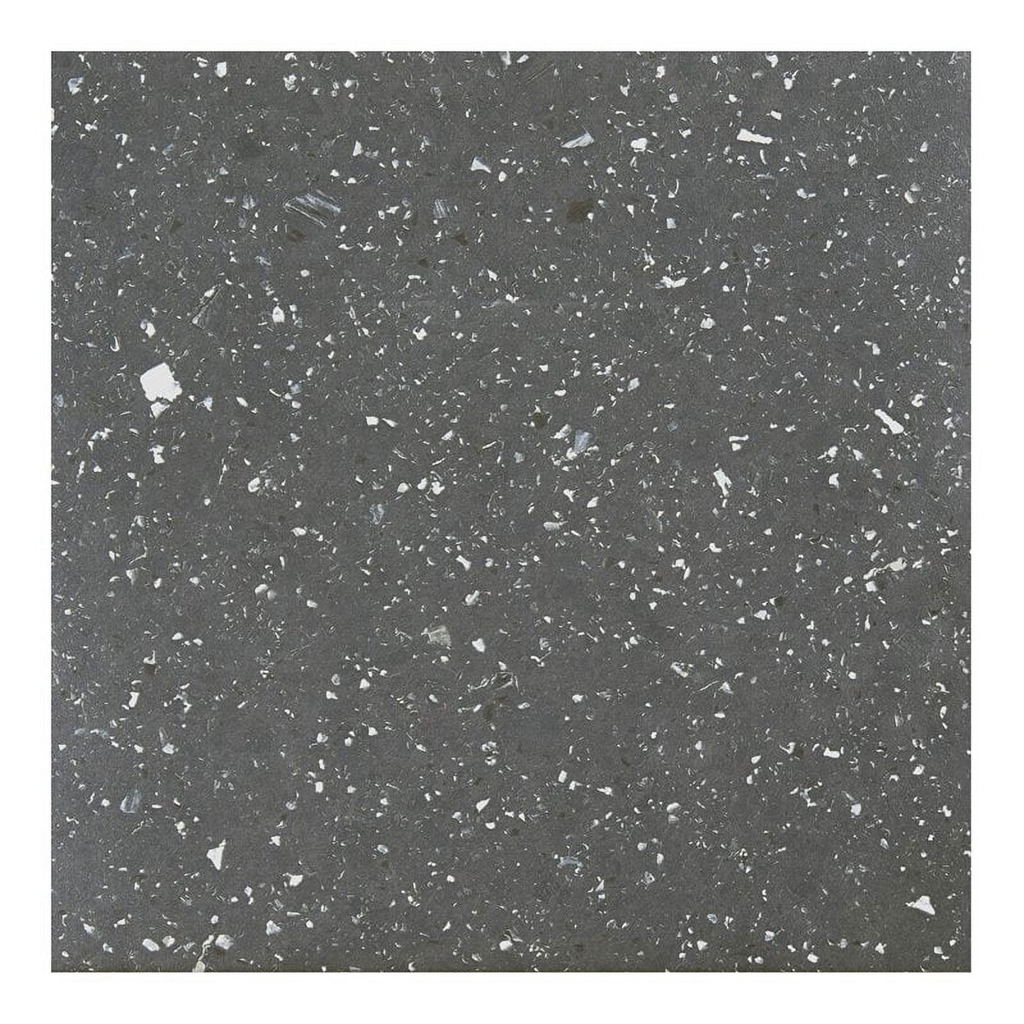 Achim Sterling Self Adhesive Vinyl Floor Tile - 20 Tiles/20 Sq. ft., 12 x 12, Black