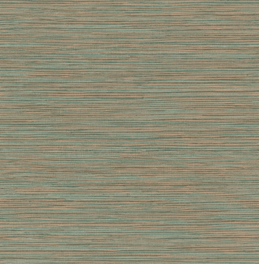 Advantage Alton Copper Faux Grasscloth Wallpaper