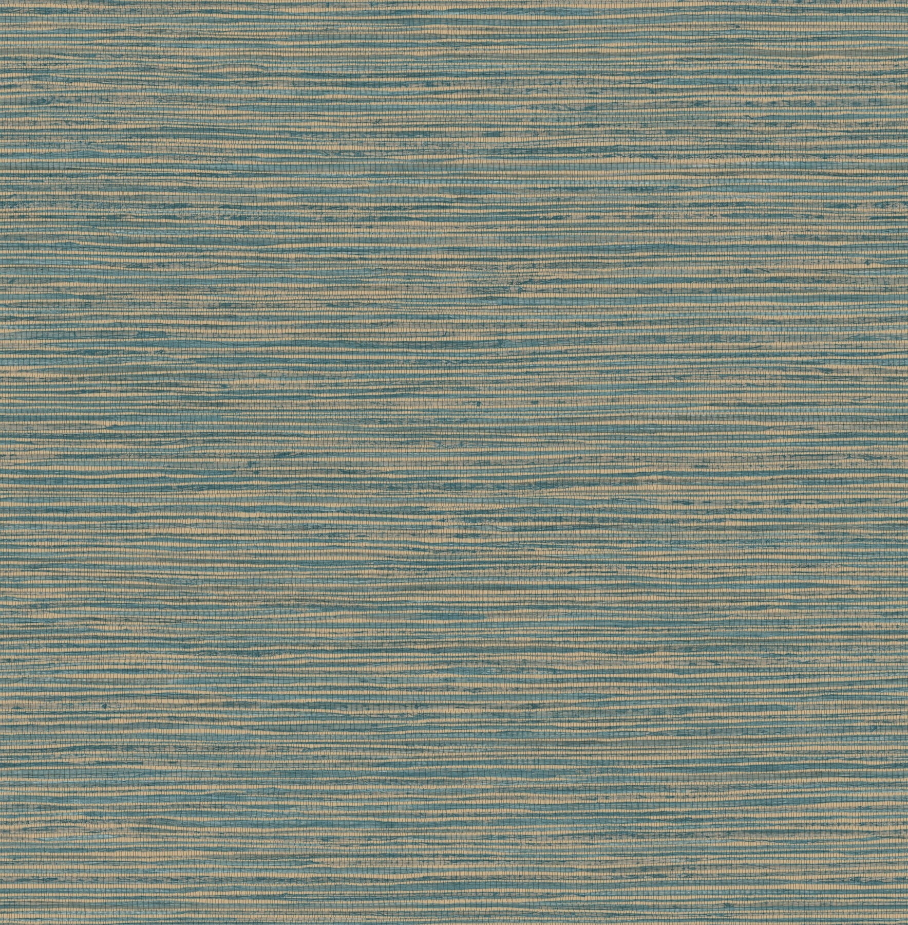 Advantage Alton Teal Faux Grasscloth Wallpaper