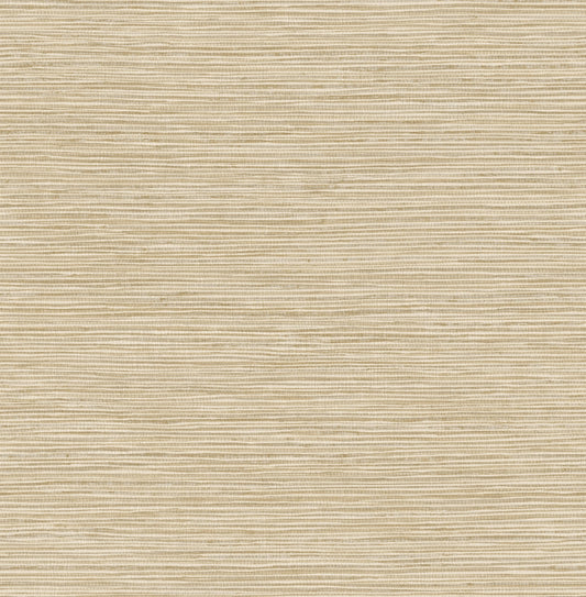 Advantage Alton Wheat Faux Grasscloth Wallpaper