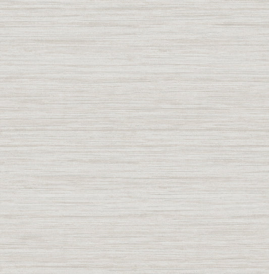 Advantage Barnaby Off-White Faux Grasscloth Wallpaper