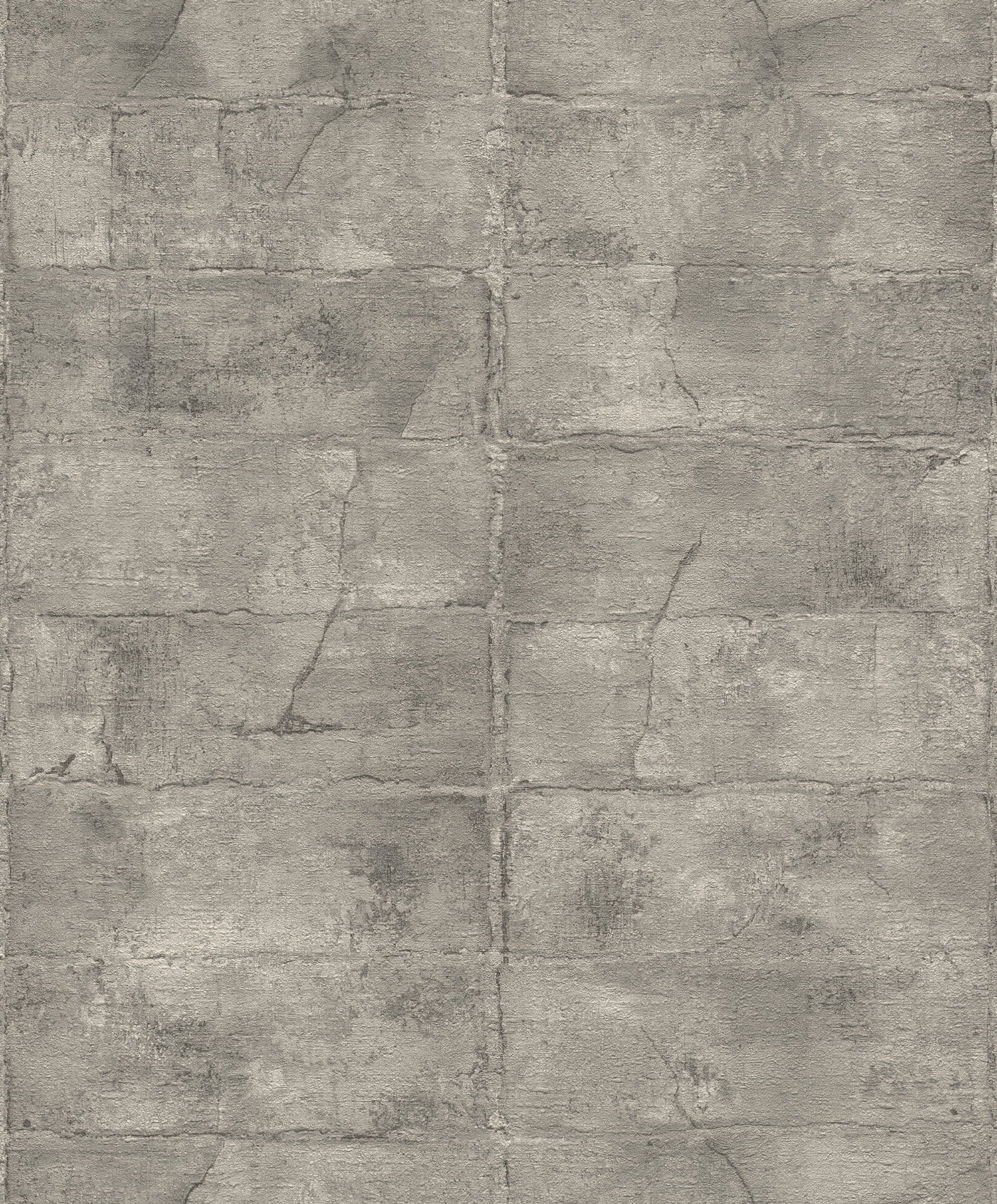 Advantage Clay Grey Stone Wallpaper