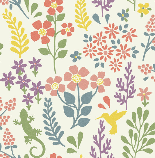 Advantage Karina Multicolor Meadow Wallpaper