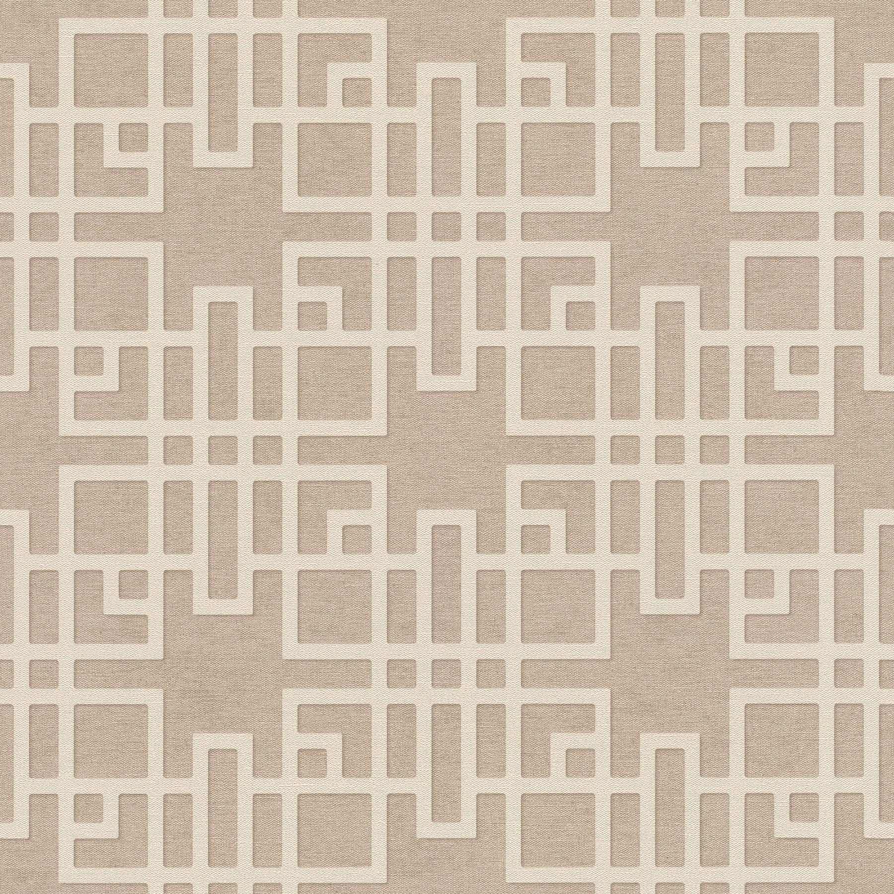 Advantage Mana Beige Trellis Wallpaper