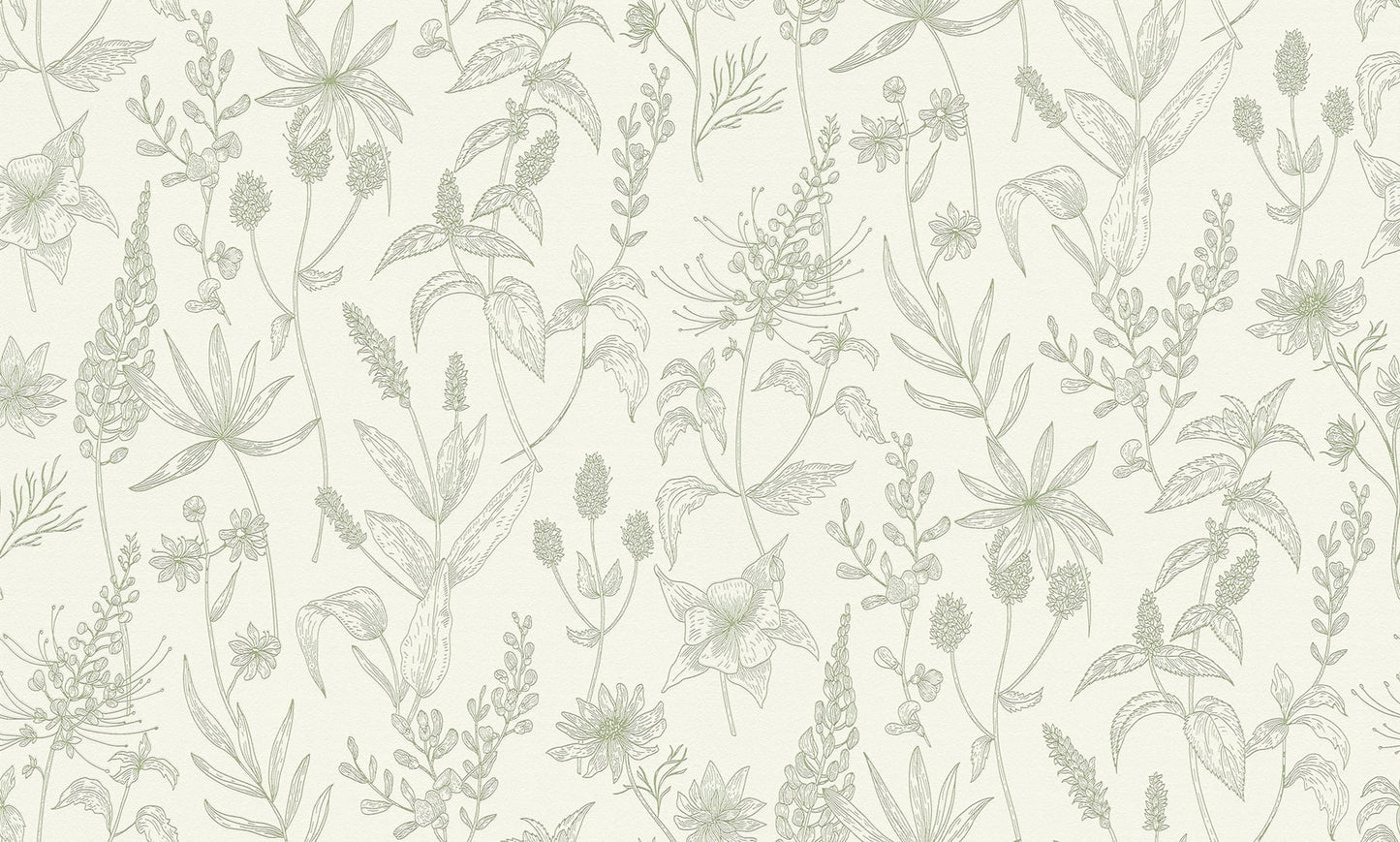 Advantage Nami Olive Floral Unpasted Expanded Vinyl Wallpaper, 21-in by 33-ft, 57.8 sq. ft.