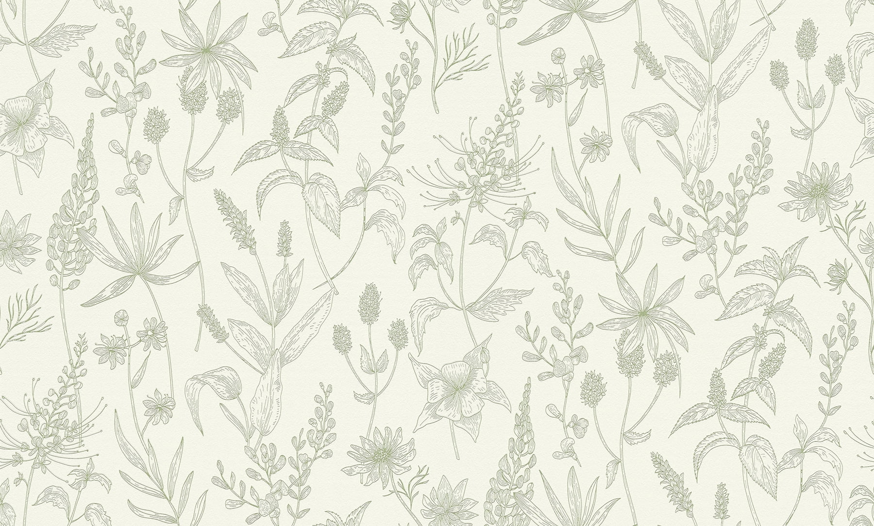 Advantage Nami Olive Floral Unpasted Expanded Vinyl Wallpaper, 21-in by 33-ft, 57.8 sq. ft.