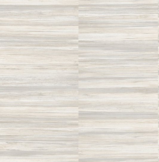 Advantage Rowan White Faux Grasscloth Wallpaper