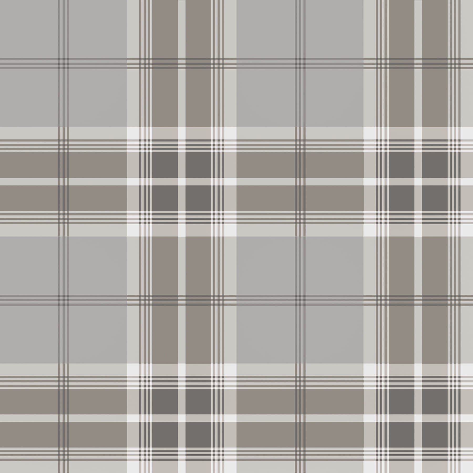 Advantage Sala Neutral Plaid Wallpaper