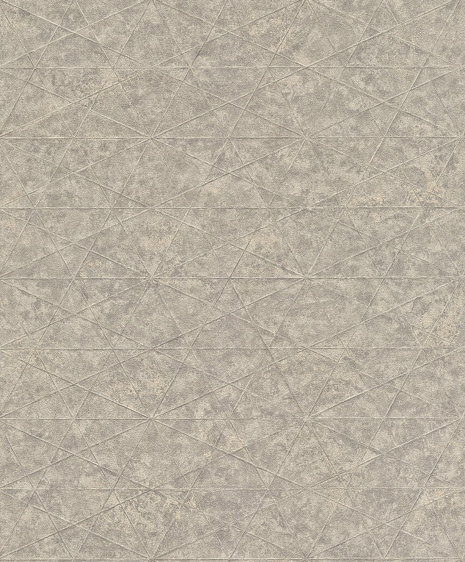 Advantage Seth Grey Triangle Wallpaper