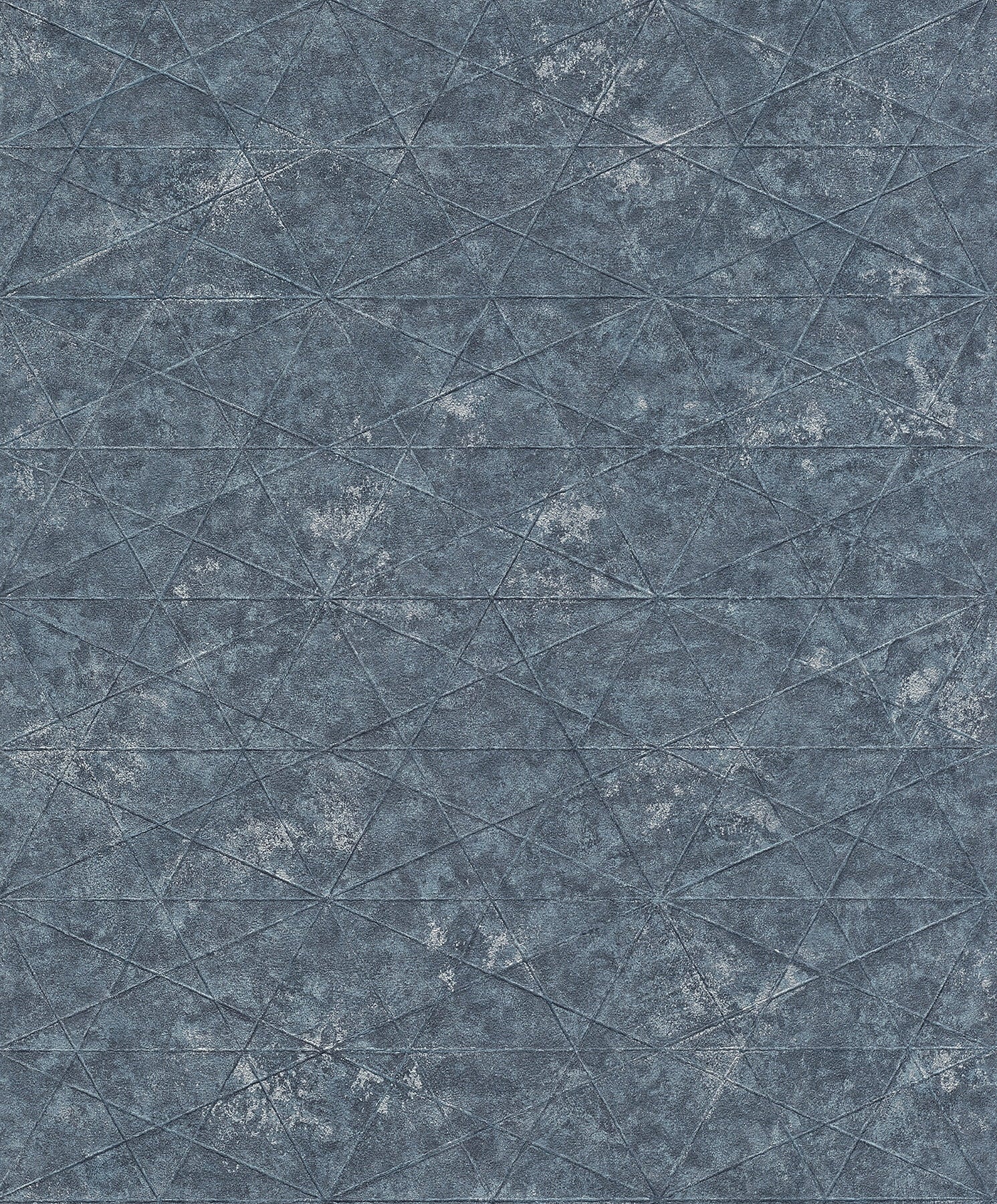 Advantage Seth Indigo Triangle Wallpaper