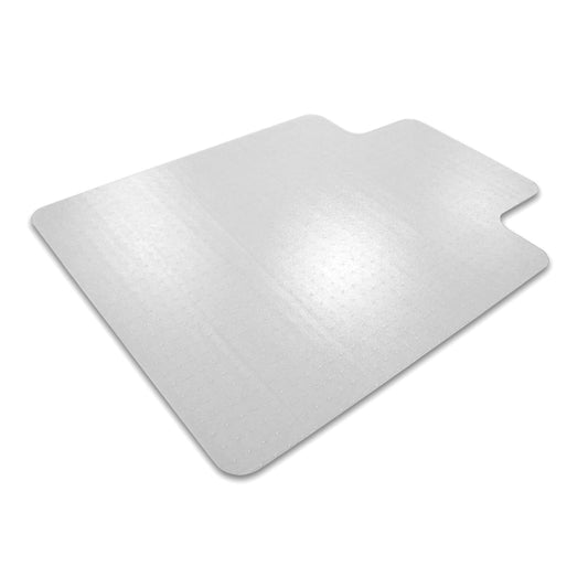 AdvantagematÂ® Vinyl Lipped Chair Mat for Carpets up to 3/8" - 48" x 60"