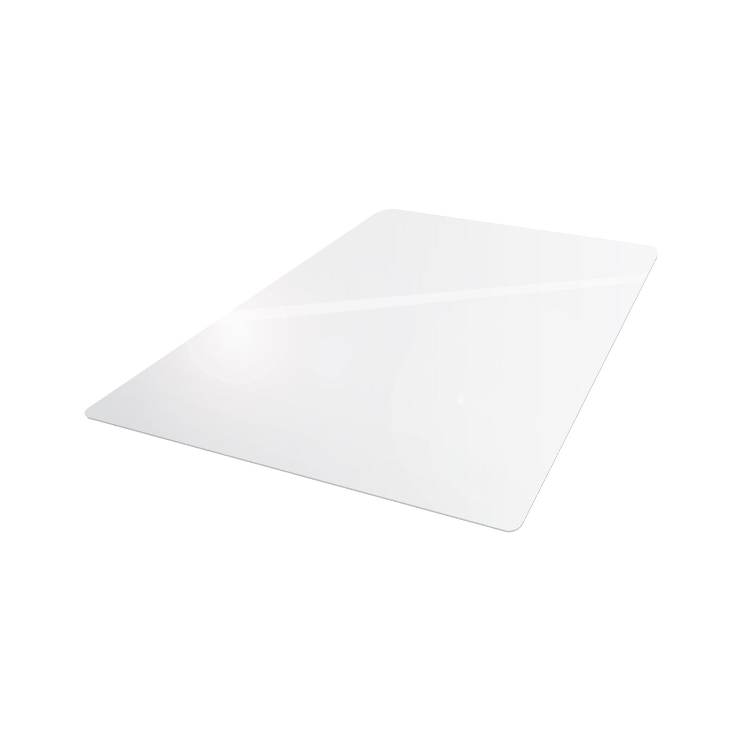 AdvantagematÂ® Vinyl Rectangular Chair Mat for Hard Floor - 45" x 53"