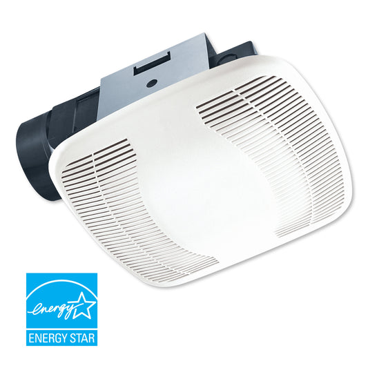Air King By Lasko Energy StarÂ® 50 CFM, 0.6 Sones Ceiling Mounted Bathroom Exhaust Fan, WM50, New