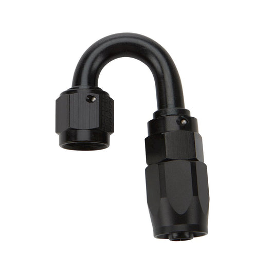 Allstar Performance Reusable Hose End Black 180 Deg Elbow -10