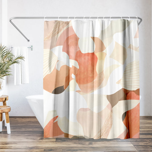 Americanflat 71" x 74" Shower Curtain, Interlude by Louise Robinson