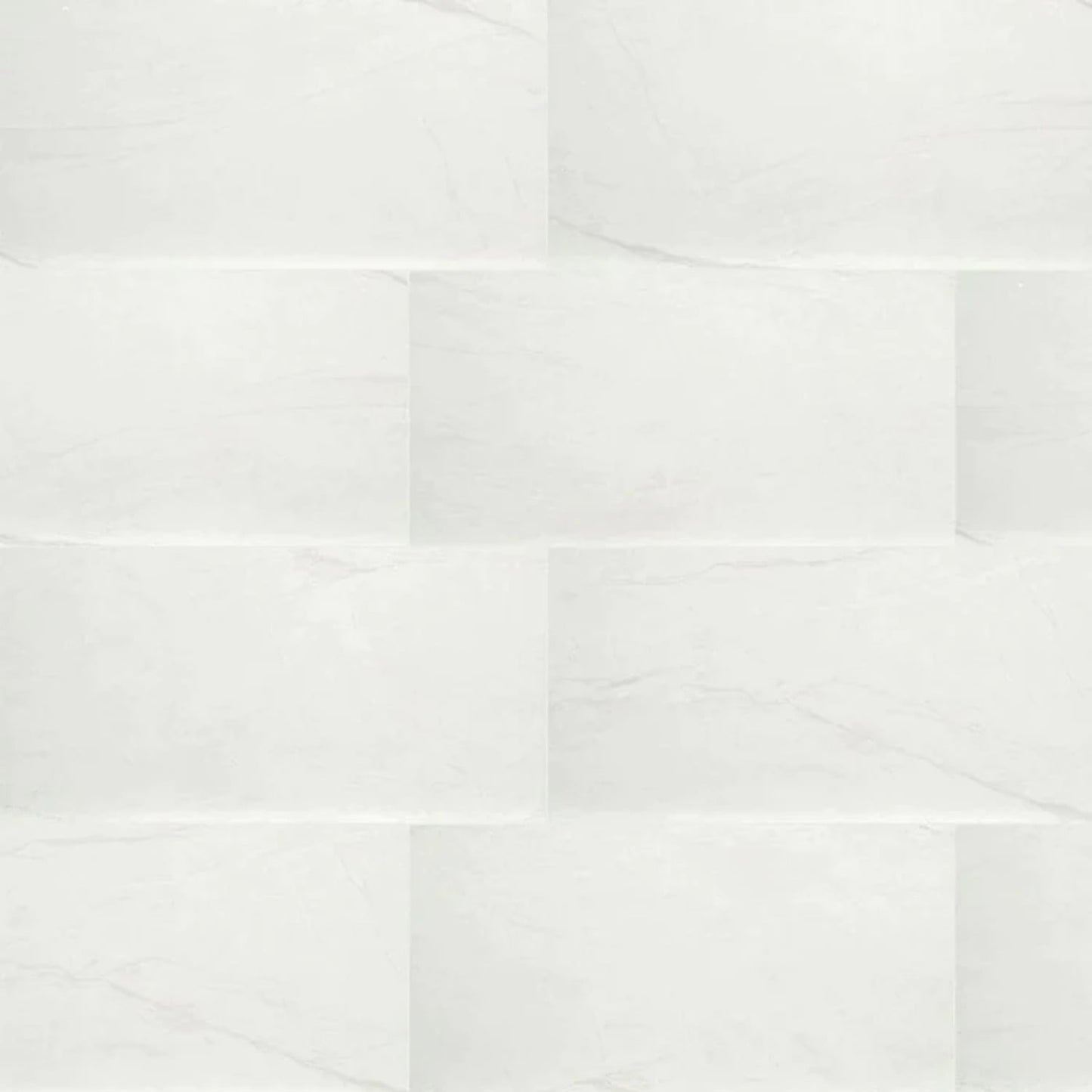 Anastasia White 12 In. X 24 In. Polished Porcelain Floor And Wall Tile (16 Sq. Ft./Case)