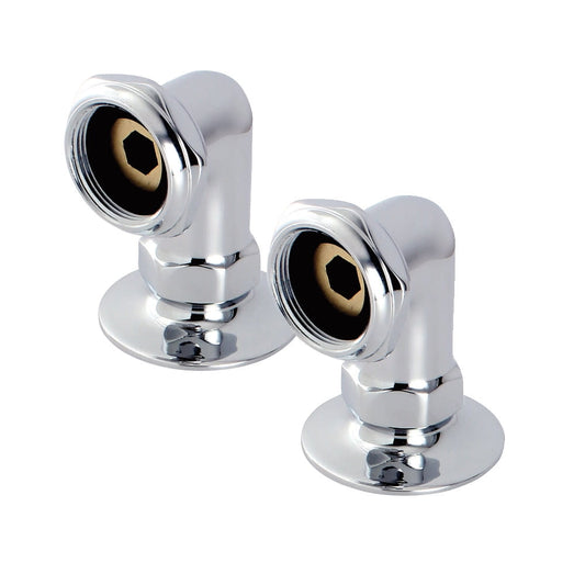 Aqua Vintage AE2RS1 Vintage 2-inch Tub Faucet Riser, Polished Chrome