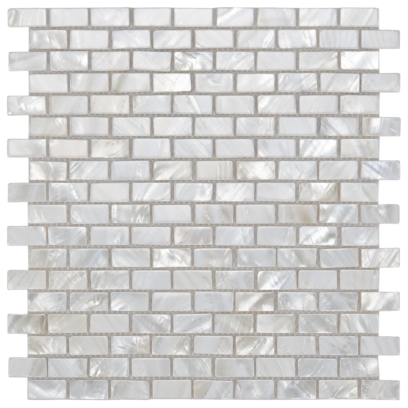 Art3d 12" x 12" 10 Pieces Mother of Pearl Shell Mosaic Backsplash Tile for Kitchen, Bathroom Walls